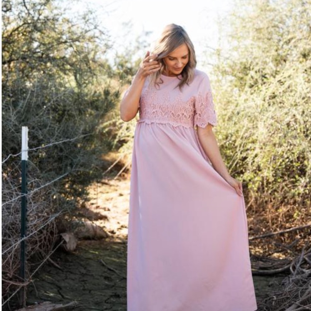 Wren and ivory Size M maxi dress ( Bump friendly )